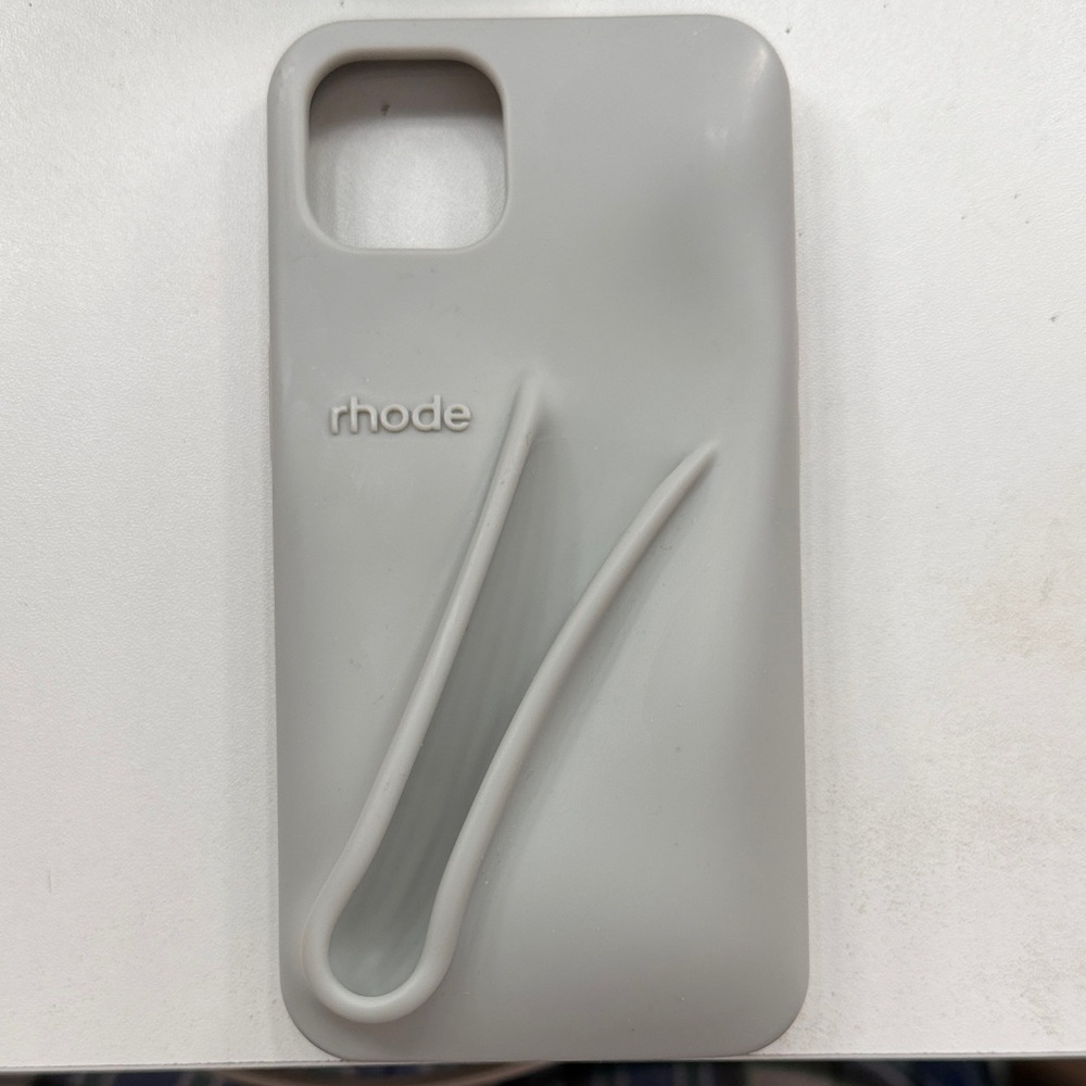 RHODE Light Gray Phone Case